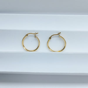 ARRACADAS PAR ORO 14 K 1.3 GRMS (SEMINUEVO)
