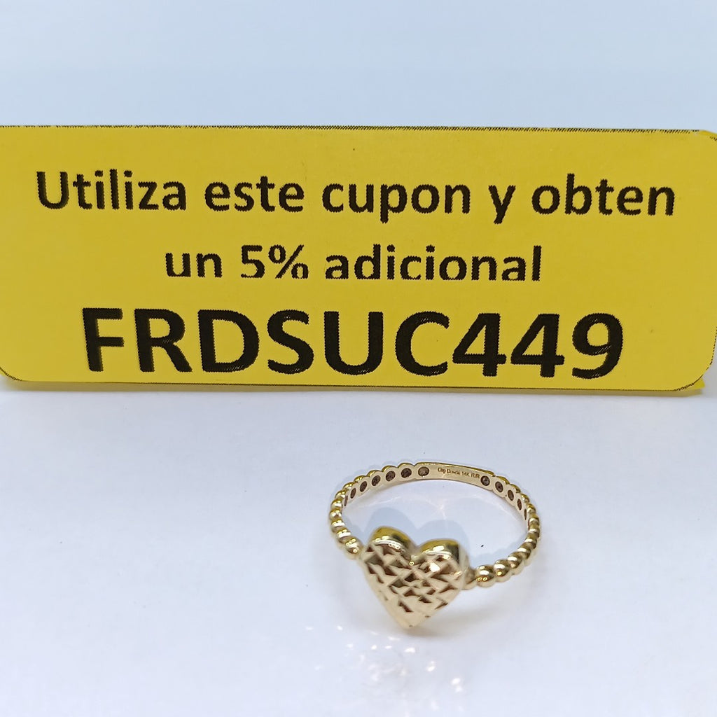 ANILLITO ORO 14 K 1.3 GRMS (SEMINUEVO)