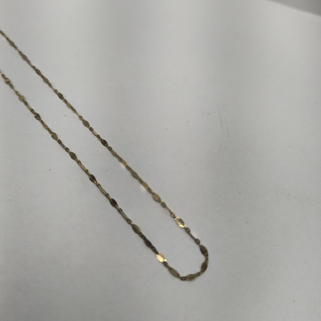CADENA ORO 10 K 0,60 GRMS (SEMINUEVO)