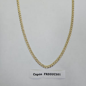 CADENAS BARBADA ORO 14K 55 CM 13.2 GR (NUEVO)