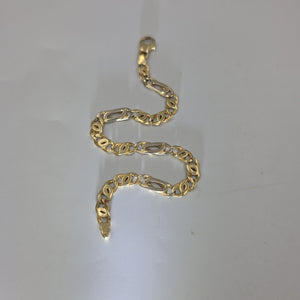 PULSERA ORO,ORO COMBINADO 14 K 13,20 GRMS (SEMINUEVO)