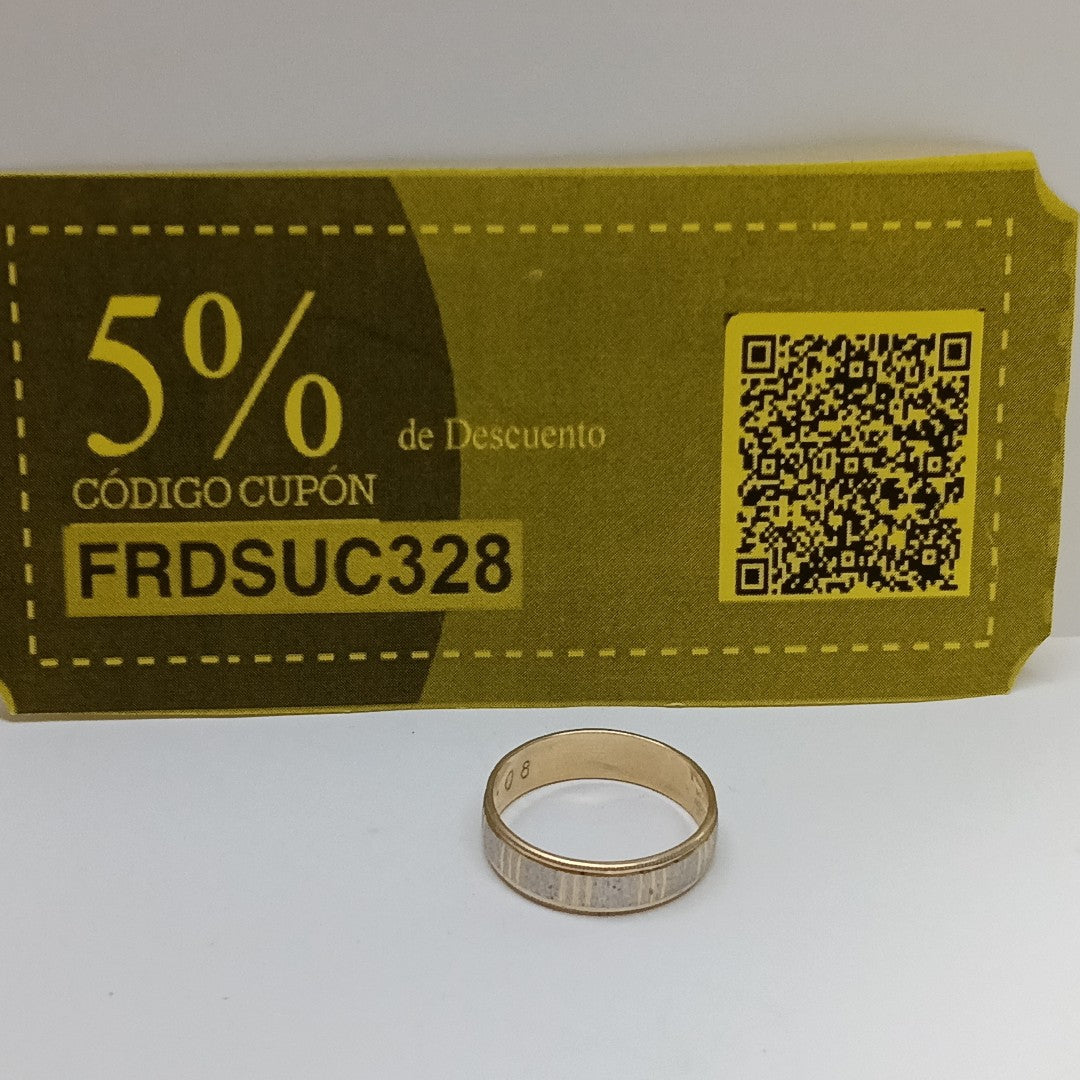 ARGOLLA ORO 14 K 3.8 GRMS (SEMINUEVO)