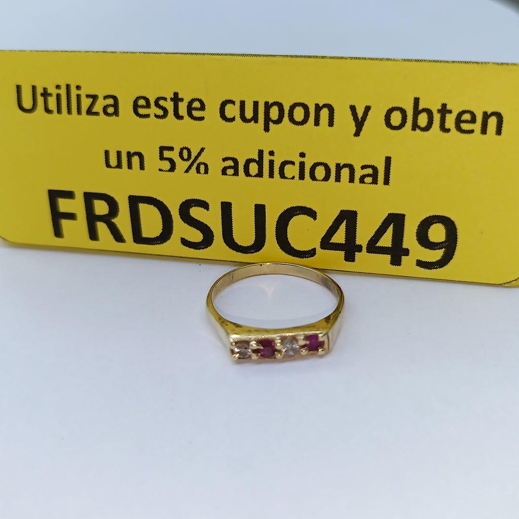 ANILLITO ORO 14 K 1.5 GRMS (SEMINUEVO)