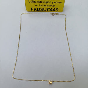 GARGANTILLA ORO 14 K 2.5 GRMS (SEMINUEVO)