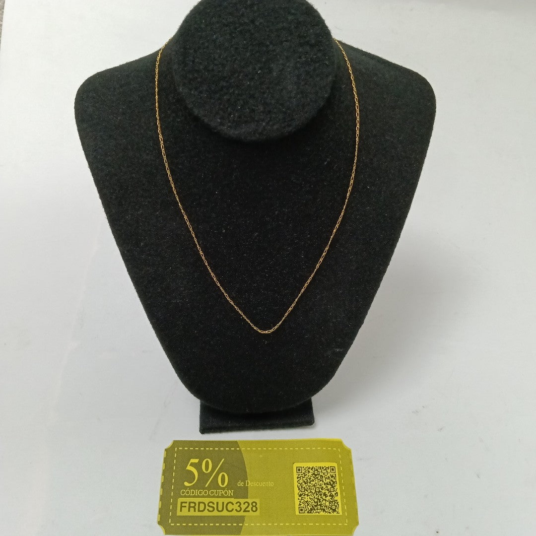 CADENA ORO 10 K 1.5 GRMS (SEMINUEVO)