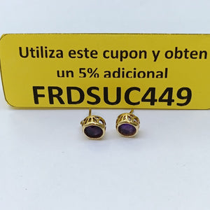 BROQUELES PAR ORO 14 K 1.8 GRMS (SEMINUEVO)