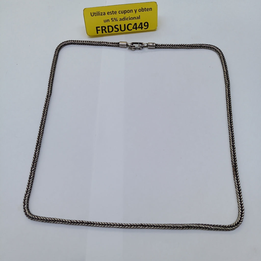 CADENA PLATA 45,90 GRMS (SEMINUEVO)