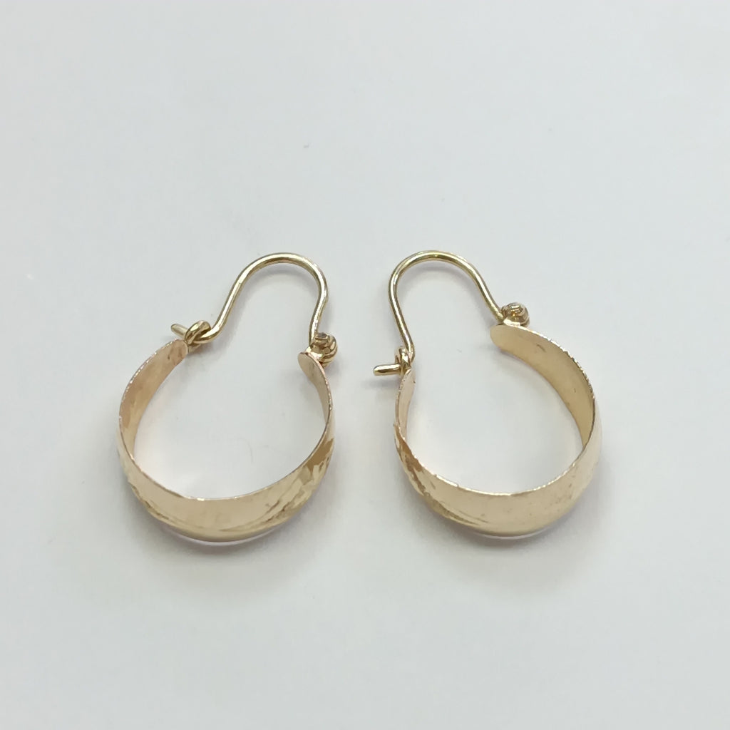 ARRACADAS PAR ORO 14 K 2,20 GRMS (SEMINUEVO)