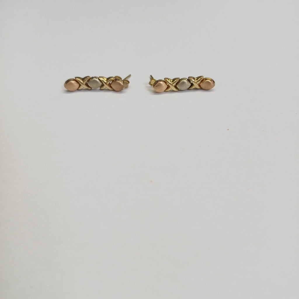 ARETES PAR ORO 14 K 2,30 GRMS (SEMINUEVO)