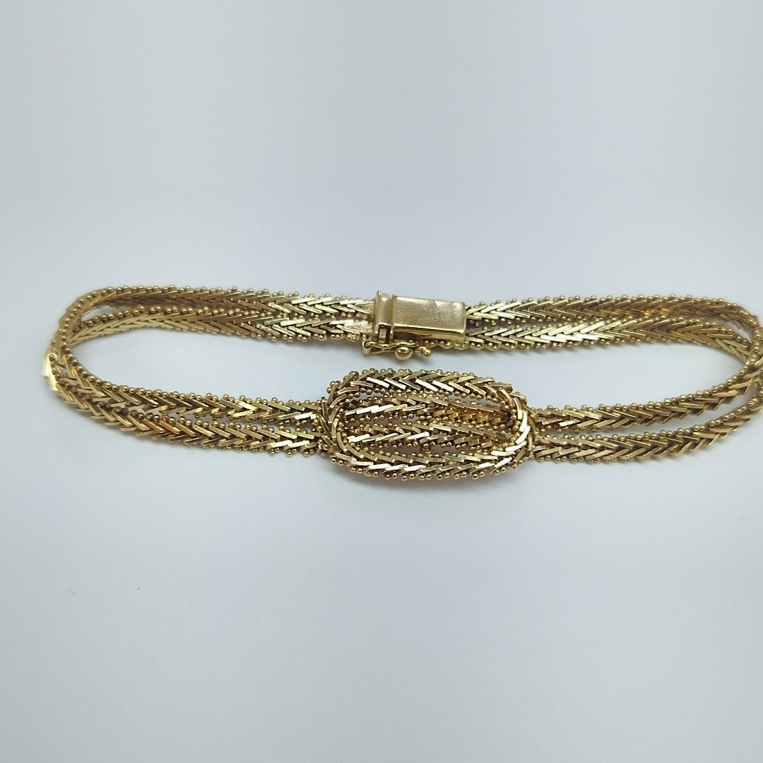 PULSERA ORO 14 K 15.1 GRMS (SEMINUEVO)