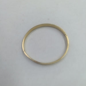 PULSERA RIGIDA ORO 14 K 5.6 GRMS (SEMINUEVO)