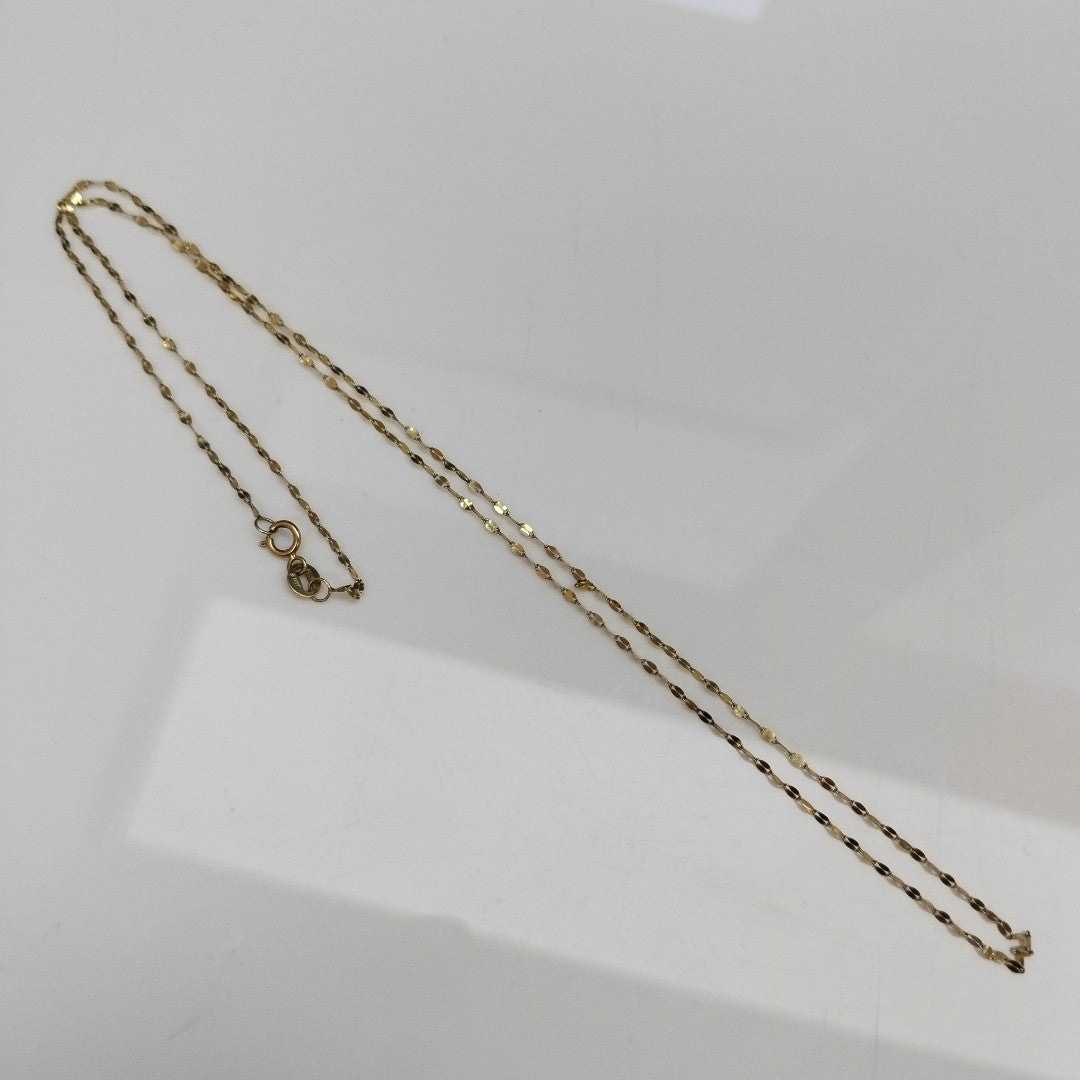 CADENA ORO 10 K 0,70 GRMS (SEMINUEVO)