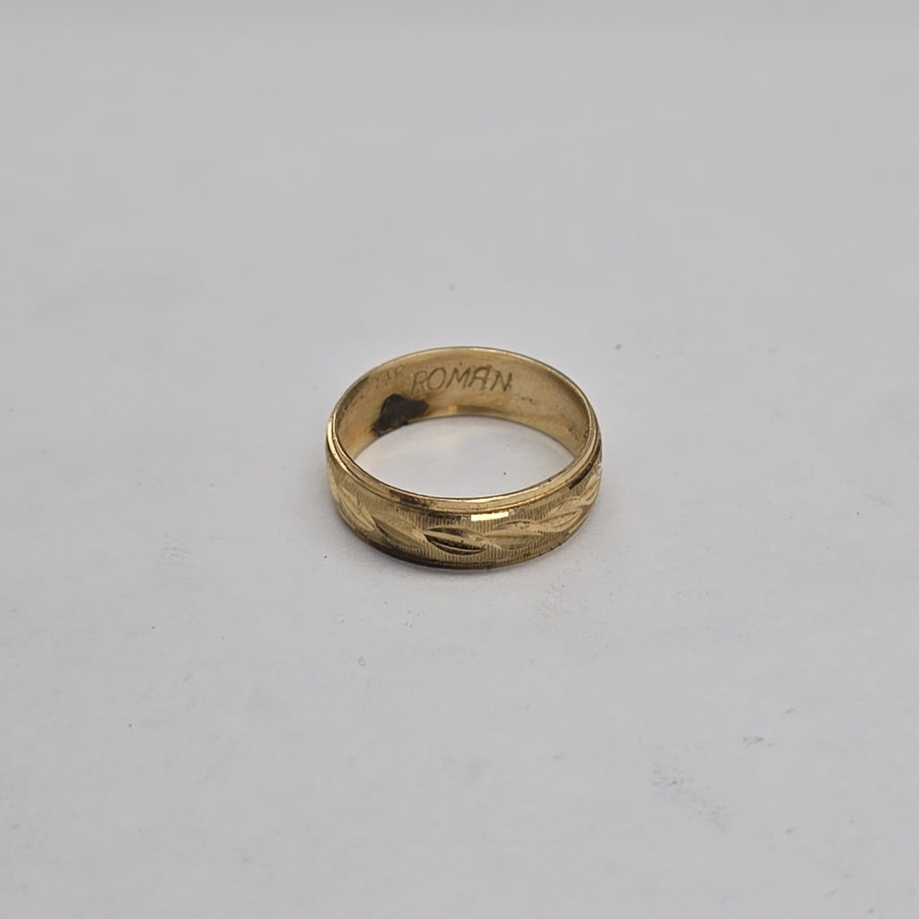 ARGOLLA ORO 14 K 1.9 GRMS (SEMINUEVO)