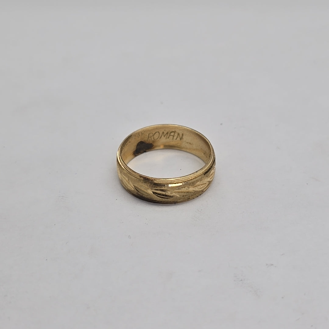 ARGOLLA ORO 14 K 1.9 GRMS (SEMINUEVO)