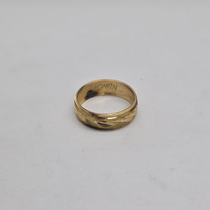ARGOLLA ORO 14 K 1.9 GRMS (SEMINUEVO)