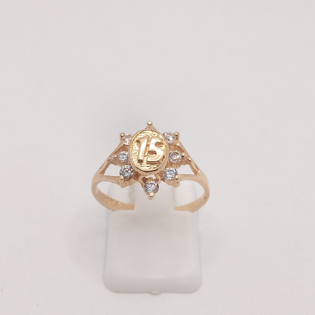 ANILLITO ORO 14 K 2.5 GRMS (SEMINUEVO)