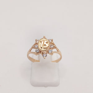 ANILLITO ORO 14 K 2.5 GRMS (SEMINUEVO)