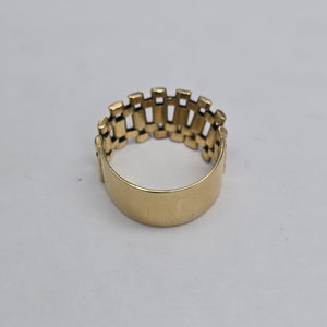 ANILLO ORO 14 K 6.5 GRMS (SEMINUEVO)