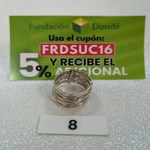 ANILLO PLATA 4.9 GRMS (SEMINUEVO)