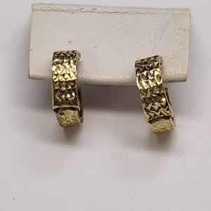 ARRACADAS PAR ORO 10 K 1.4 GRMS (SEMINUEVO)