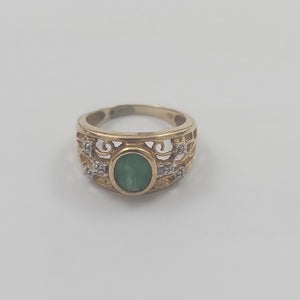 ANILLO ORO 14 K 4,10 GRMS (SEMINUEVO)
