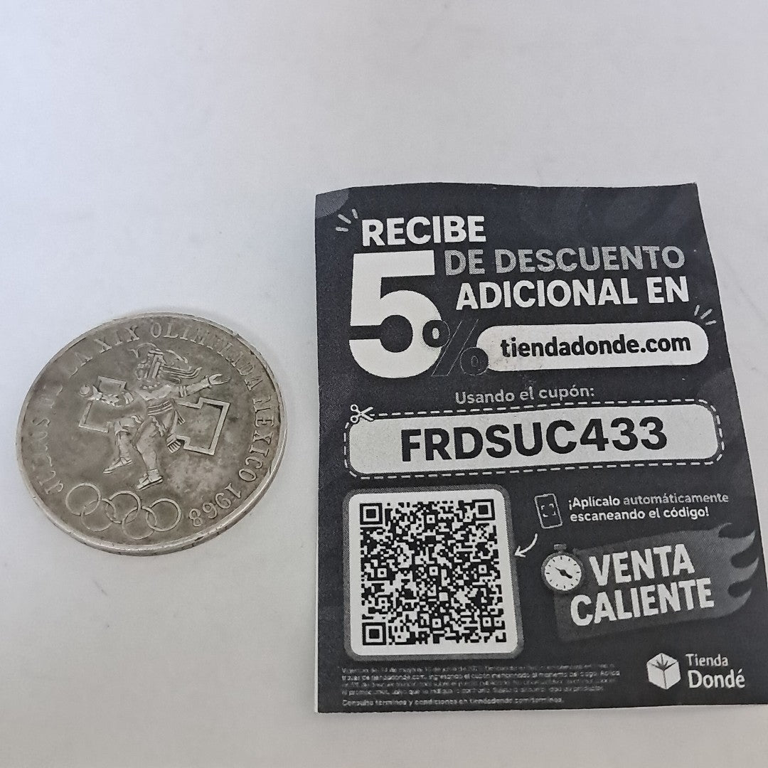 MEDALLA CONMEMORATIVA PLATA 22,40 GRMS (SEMINUEVO)