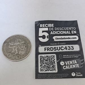 MEDALLA CONMEMORATIVA PLATA 22,40 GRMS (SEMINUEVO)