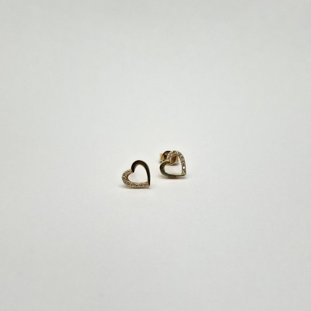 BROQUELES PAR ORO 14 K 0,90 GRMS (SEMINUEVO)