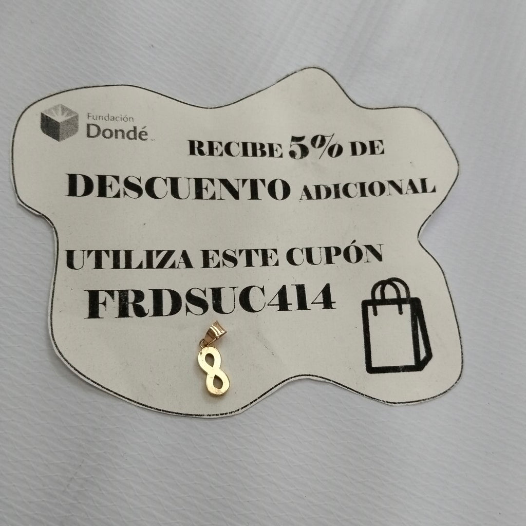 DIJES INFINITO ORO 10K 0.4 GR (NUEVO)