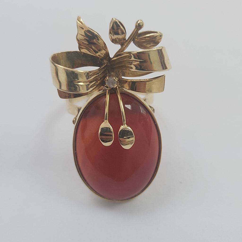 ANILLO ORO 14 K 11.2 GRMS (SEMINUEVO)