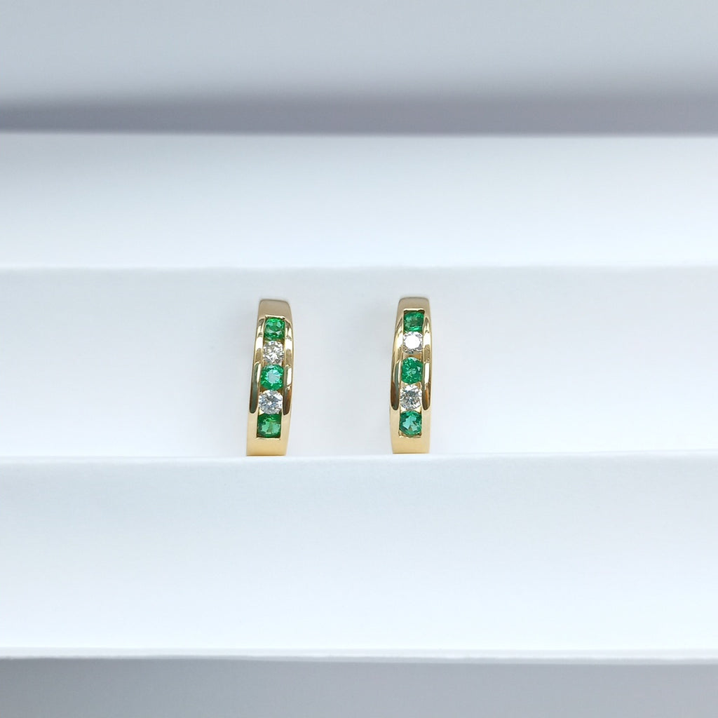 ARRACADAS PAR ORO 14 K 5,20 GRMS (SEMINUEVO)