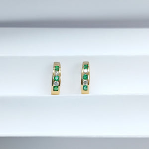 ARRACADAS PAR ORO 14 K 5,20 GRMS (SEMINUEVO)