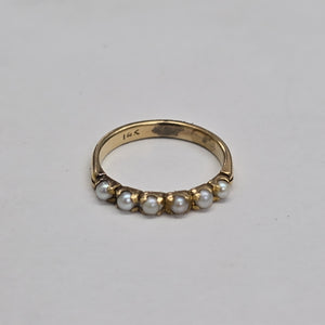 ANILLITO ORO 14 K 2.6 GRMS (SEMINUEVO)