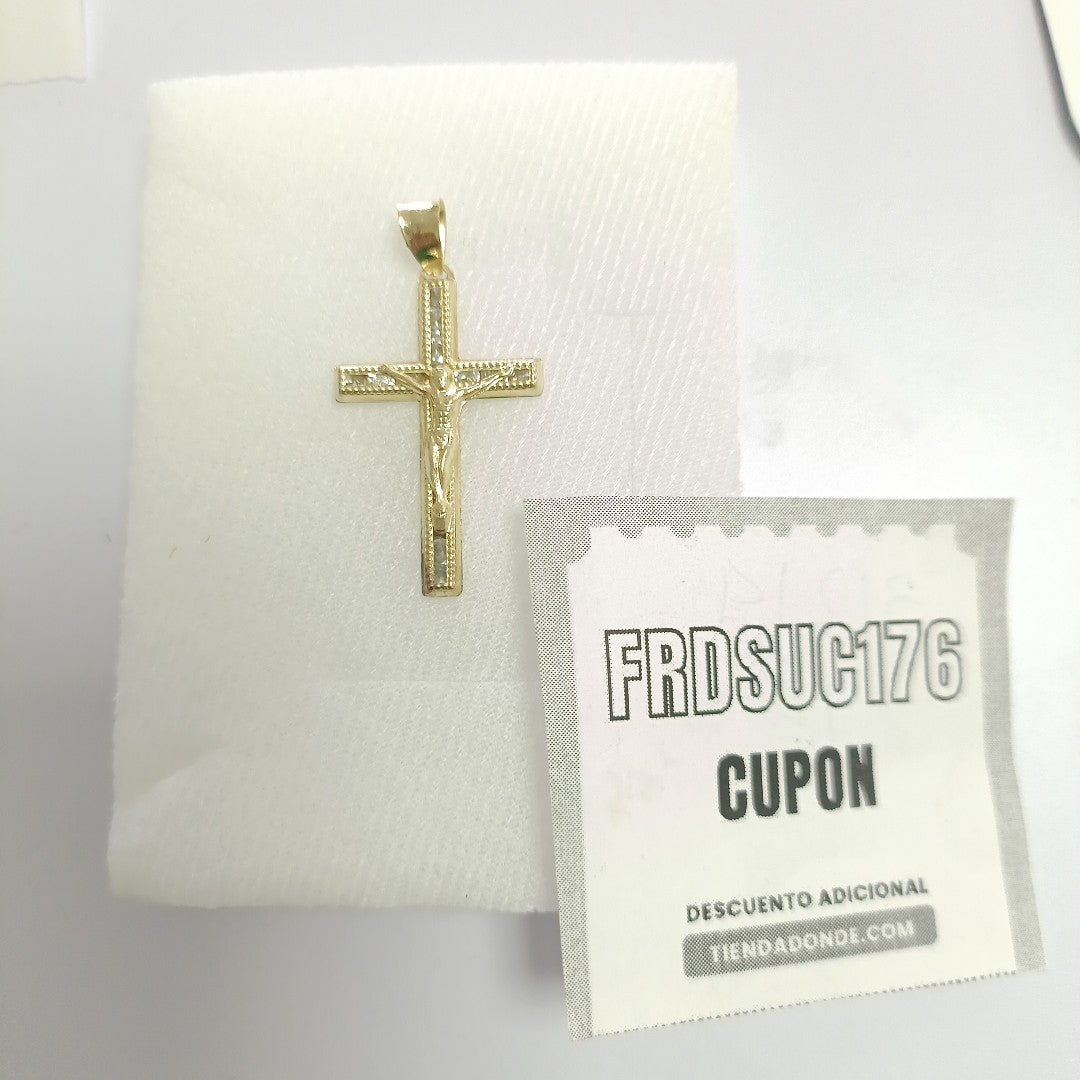 CRISTO ORO 10 K 1,20 GRMS (SEMINUEVO)