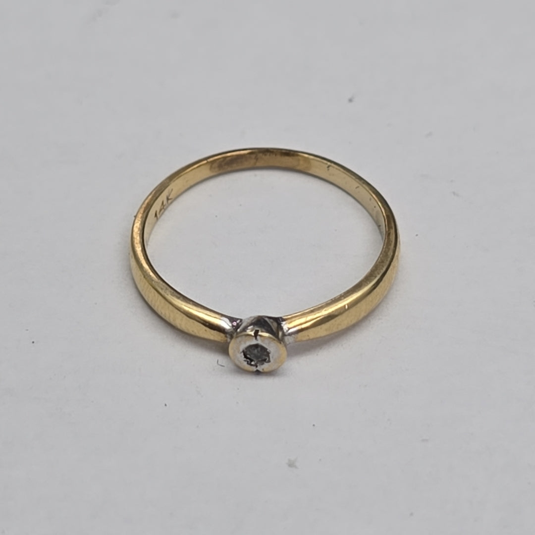 ANILLITO ORO 14 K 1.6 GRMS (SEMINUEVO)