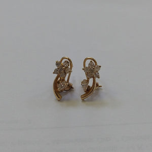 ARETES PAR ORO 8 K 2 GRMS (SEMINUEVO)