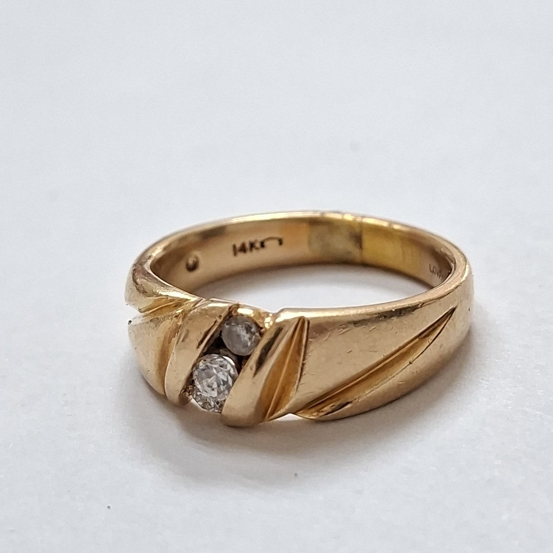 SOLITARIO ORO 14 K 9,10 GRMS (SEMINUEVO)