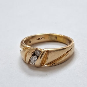 SOLITARIO ORO 14 K 9,10 GRMS (SEMINUEVO)