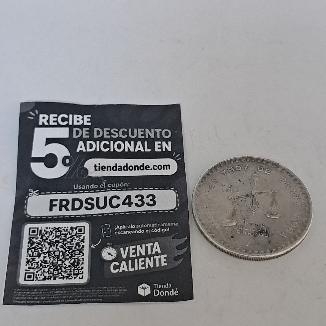 MEDALLA CONMEMORATIVA PLATA 33,70 GRMS (SEMINUEVO)
