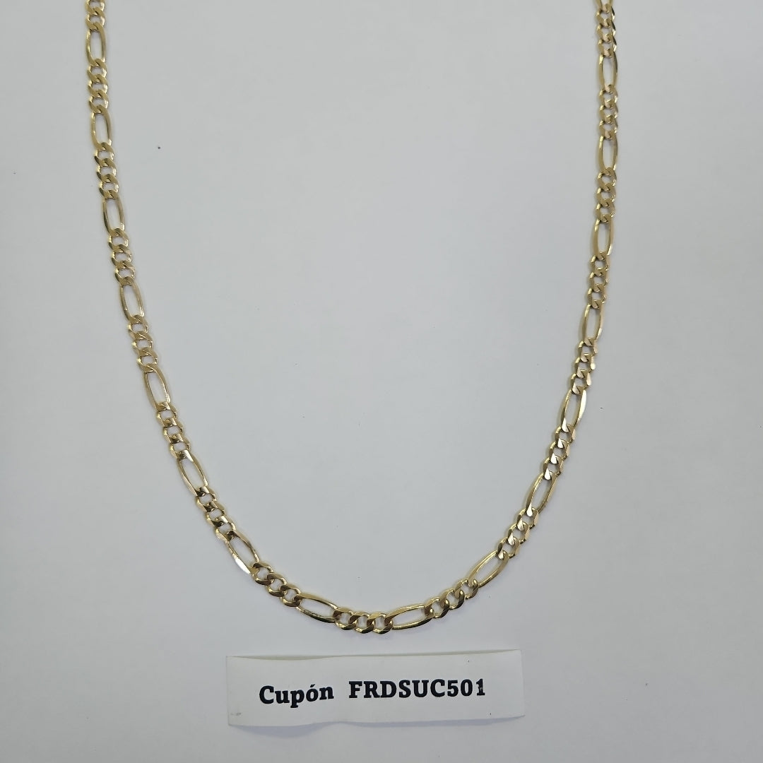 CADENA TEJIDO 3X1 12.2G 55 CM (NUEVO)