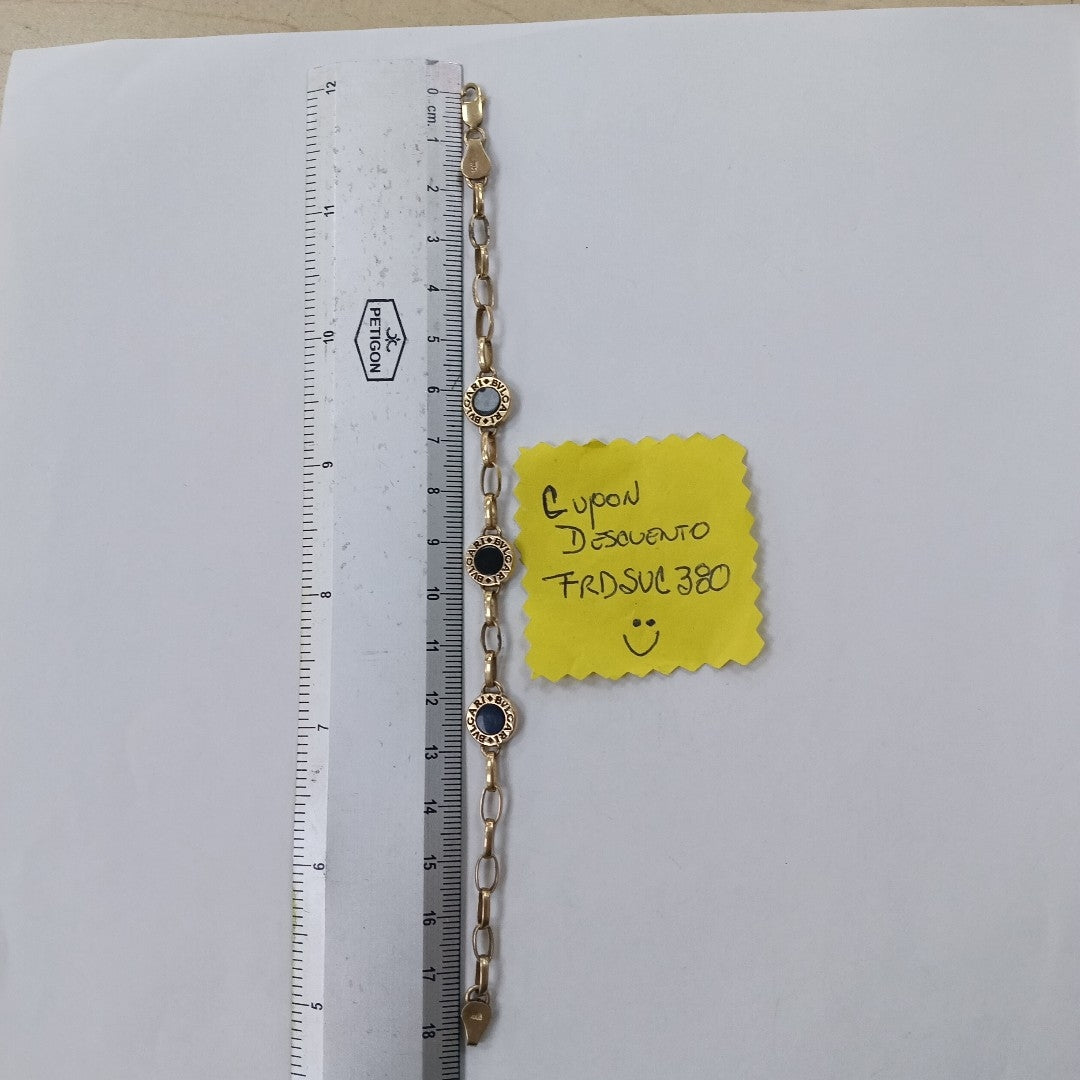 PULSERA ORO 14 K 7.3 GRMS (SEMINUEVO)