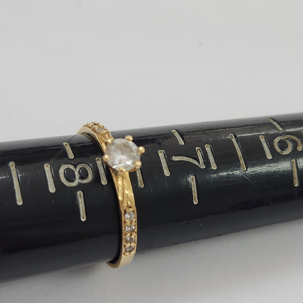 SOLITARIO ORO 14 K 1.5 GRMS (SEMINUEVO)
