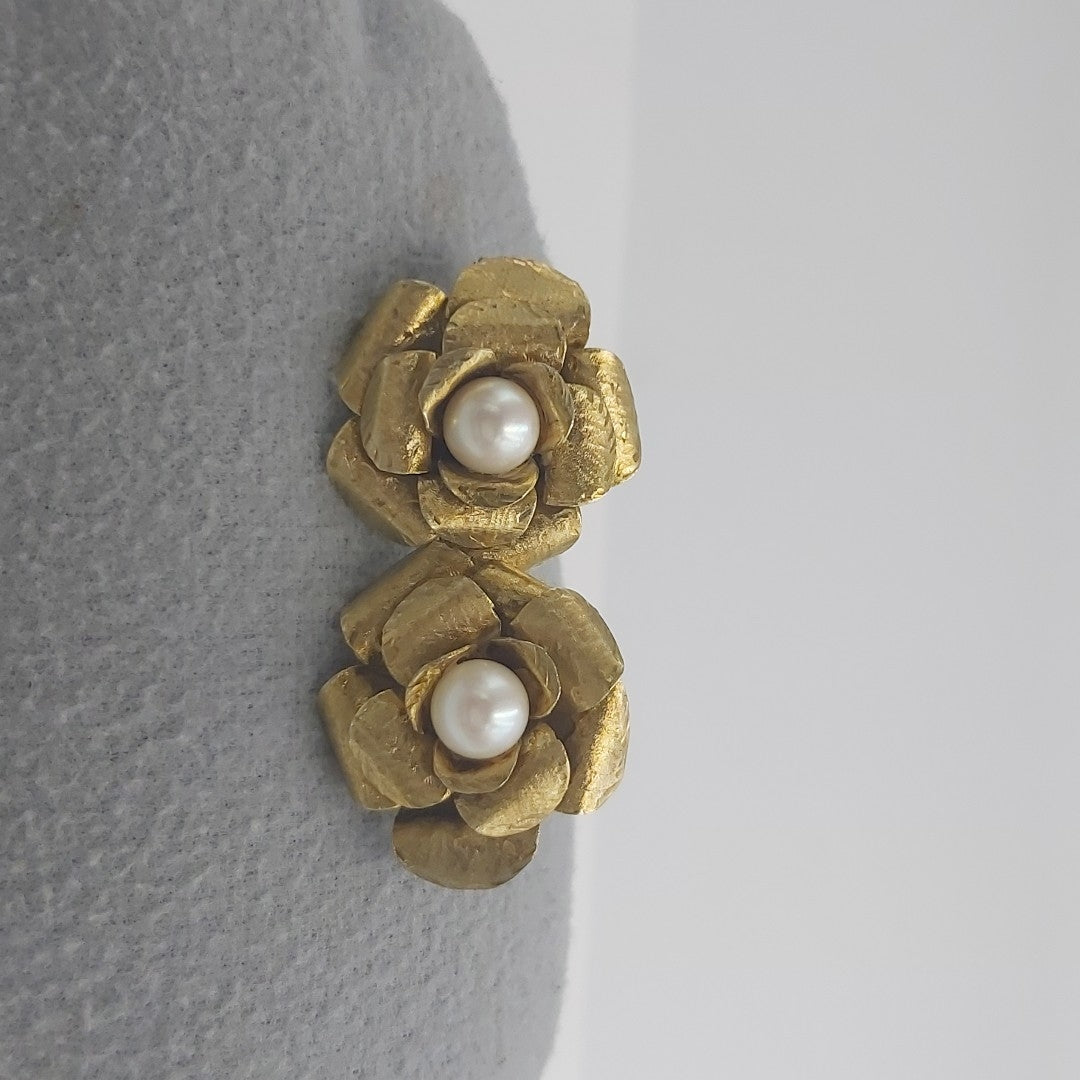 ARETES PAR ORO 8 K 10,50 GRMS (SEMINUEVO)