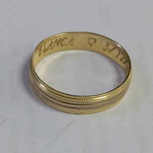 ARGOLLA ORO 14 K 1.2 GRMS (SEMINUEVO)
