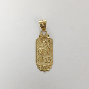 DIJE ORO 14 K 1.3 GRMS (SEMINUEVO)