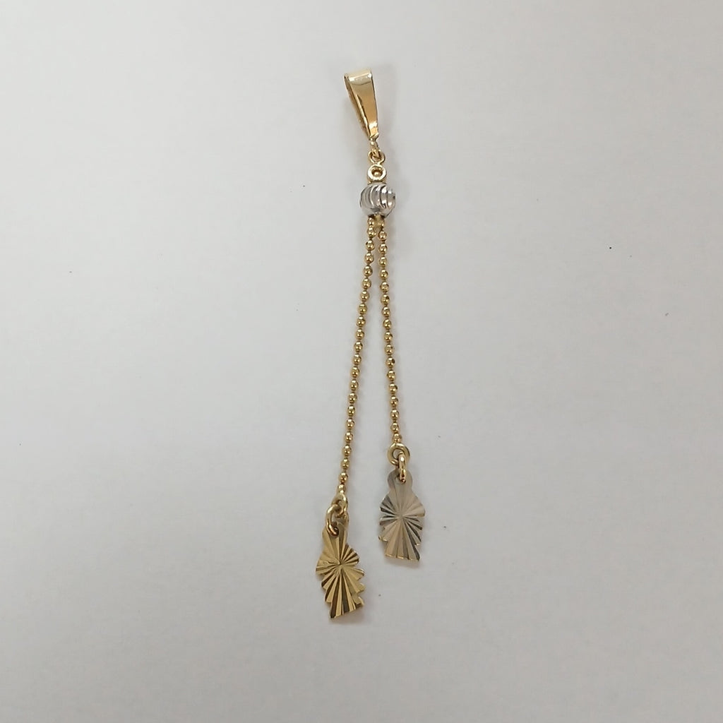 DIJE ORO,ORO BLANCO 14 K 1,30 GRMS (SEMINUEVO)