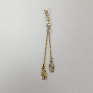 DIJE ORO,ORO BLANCO 14 K 1,30 GRMS (SEMINUEVO)