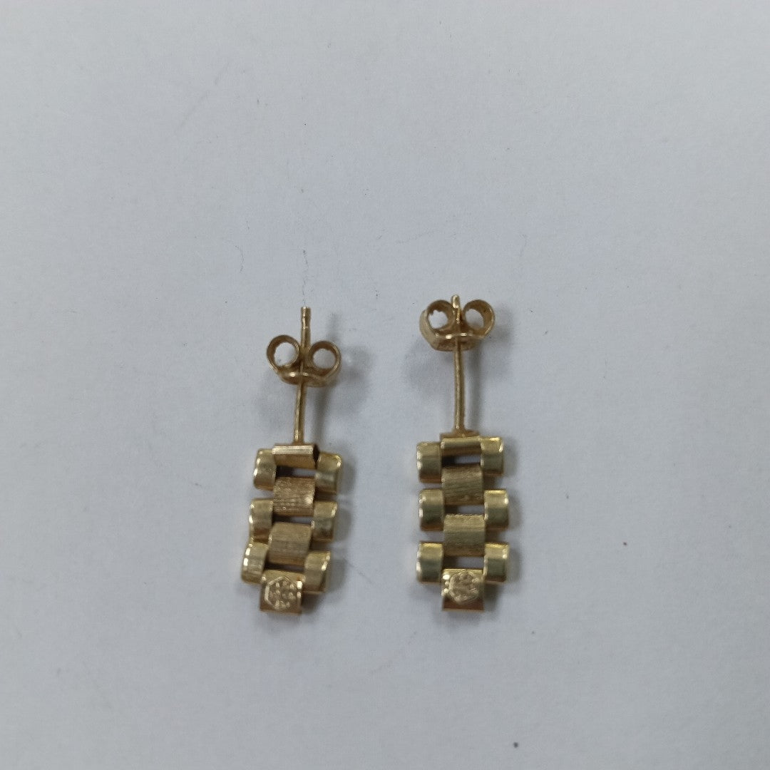 BROQUELES PAR ORO 14 K 1.5 GRMS (SEMINUEVO)