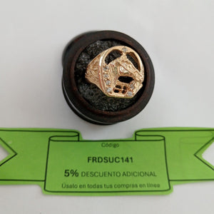 ANILLO ORO 10 K 6.5 GRMS (SEMINUEVO)