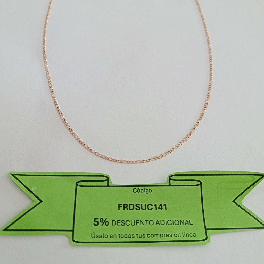 CADENA ORO 10 K 1,30 GRMS (SEMINUEVO)